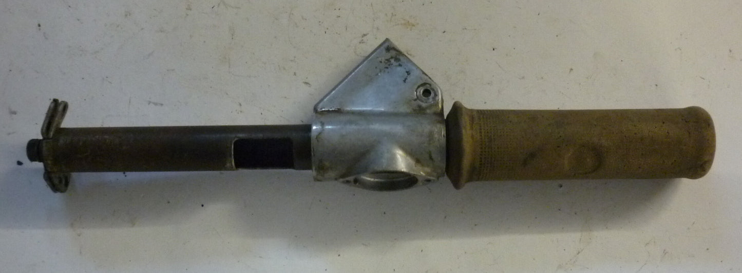 Tubo leva cambio, alluminio, supporto interruttore frecce, 3 velocità, Vespa 125 / 150