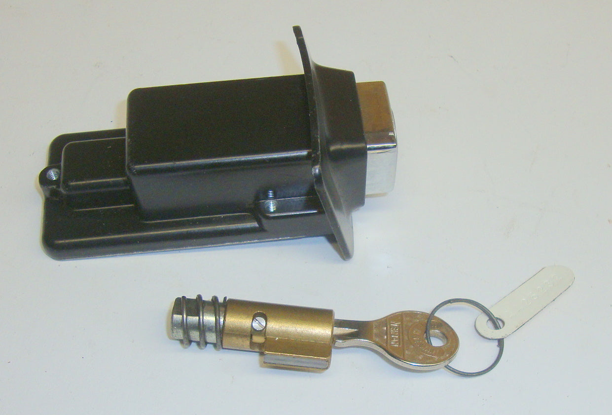 Schliesssatz, Sitzbank - Lenkschloss 4 mm, NEIMAN, Vespa PX 80 / 125 / 150 / 200 Lusso, NOS