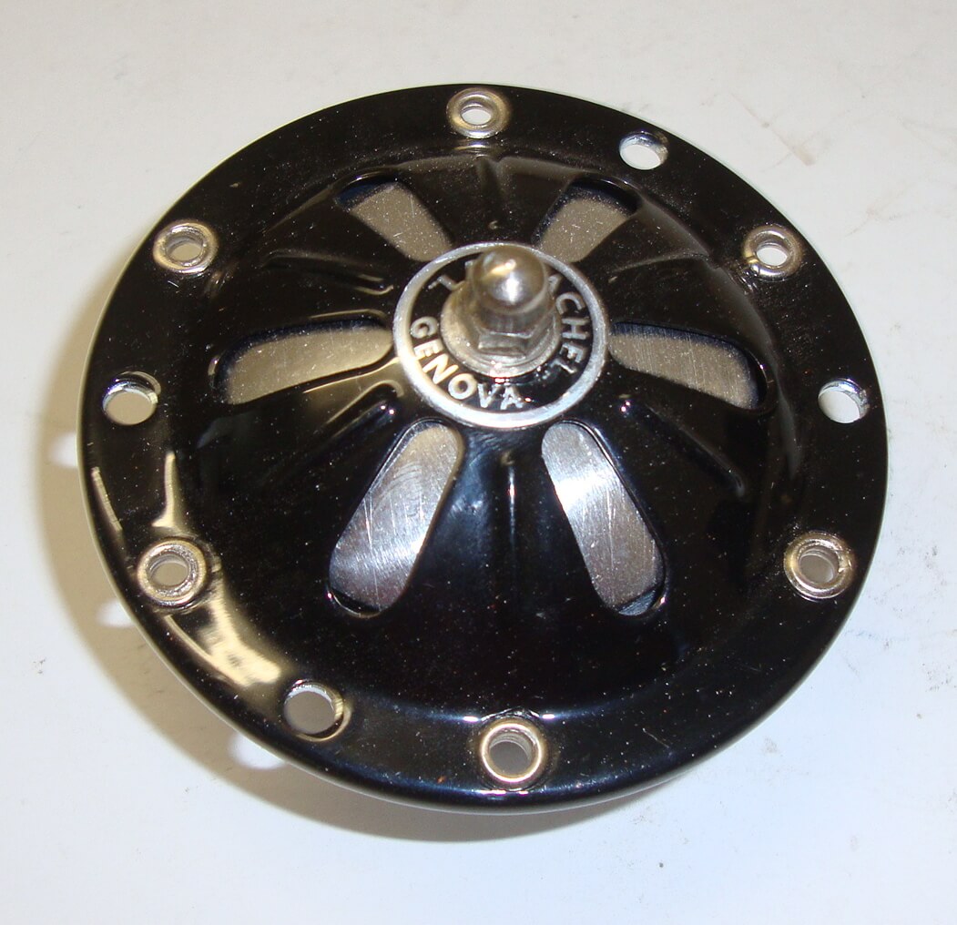 Schnarre, BOSATTA wie BACHEL, 6V, Wechselstrom, schwarz, Vespa 125 V / VM