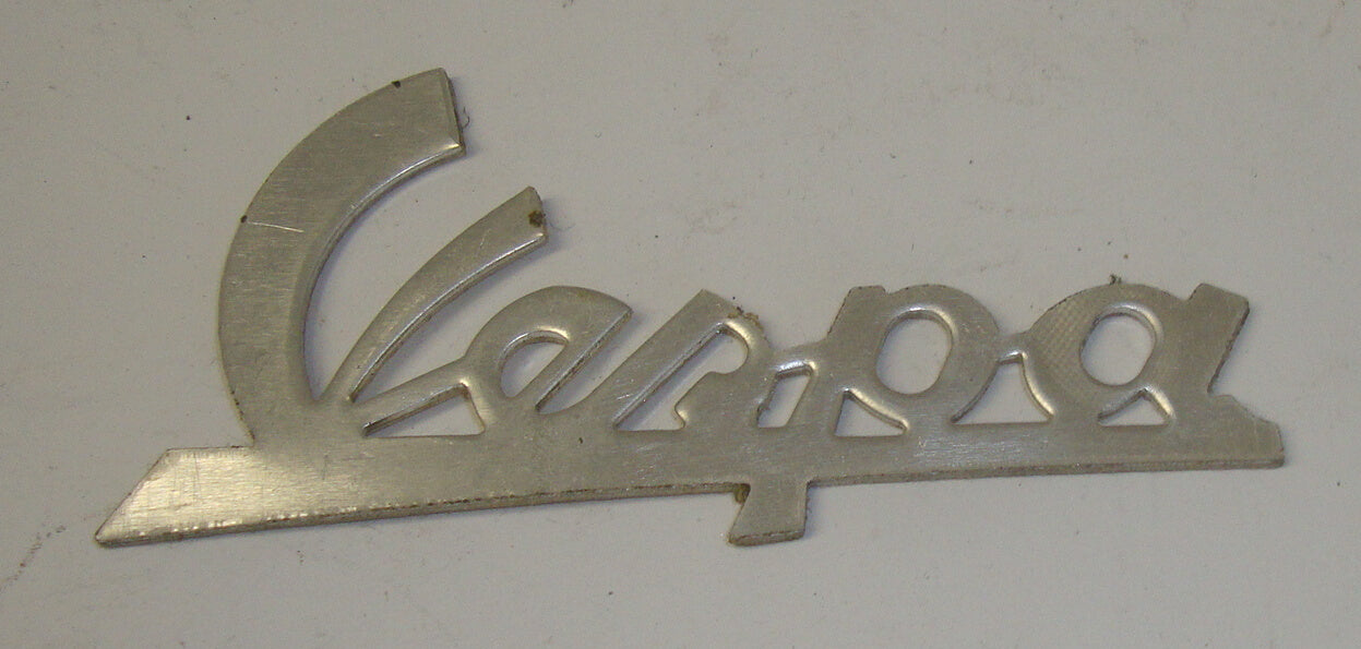 Name plate, adhesive, "Vespa", NOS