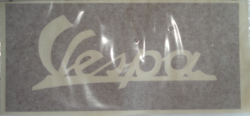 Name plate, paint masking stencil, "Vespa", Vespa 125 U