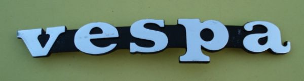 Schriftzug "Vespa", 80 mm