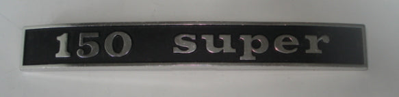 Schriftzug,Heck, hinten, "150 Super", NOS