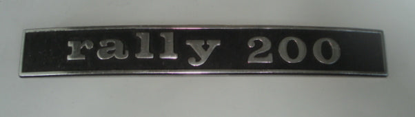 Schriftzug, Heck, hinten, "Rally 200", 2. Serie, NOS