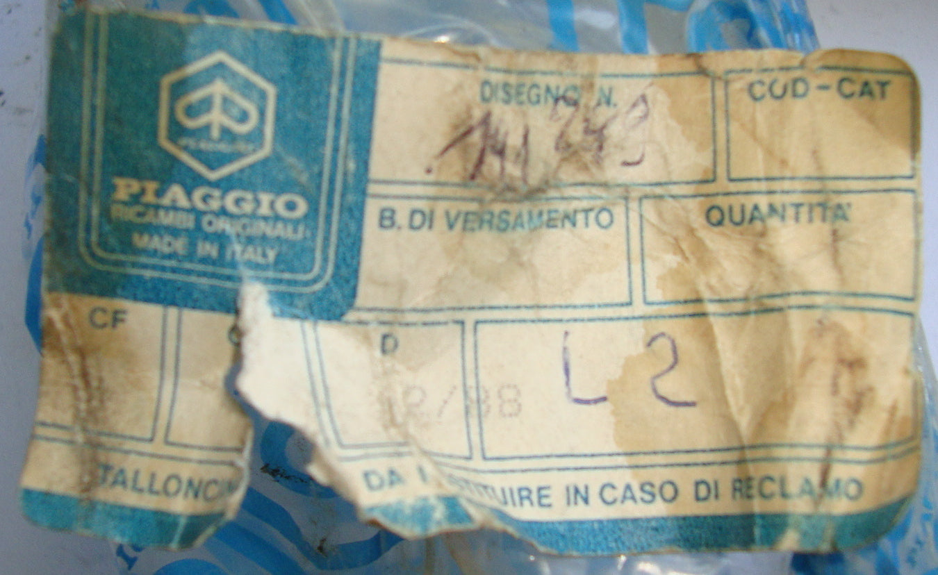 Parafango, condotto aria cilindro, Ape MP