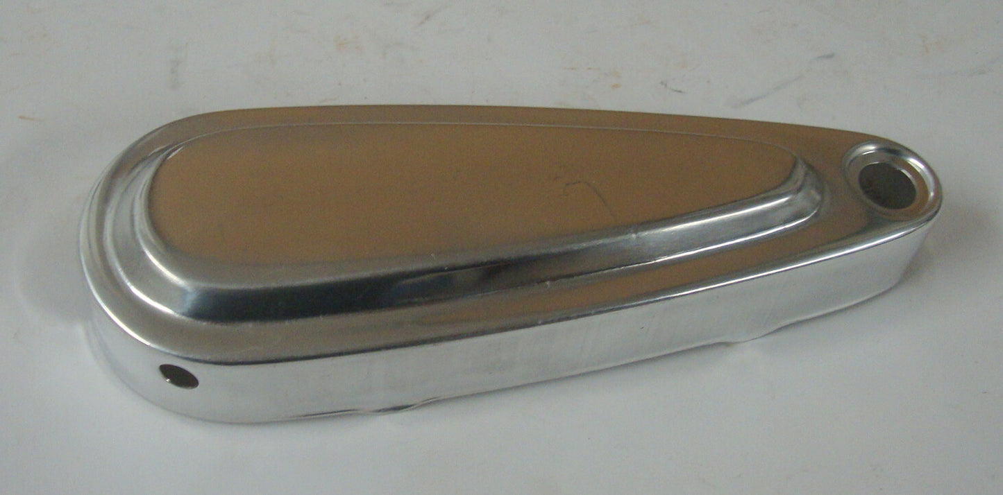Wheel hub cover,  aluminium, Ape AD / AE / AE0 / APC, NOS
