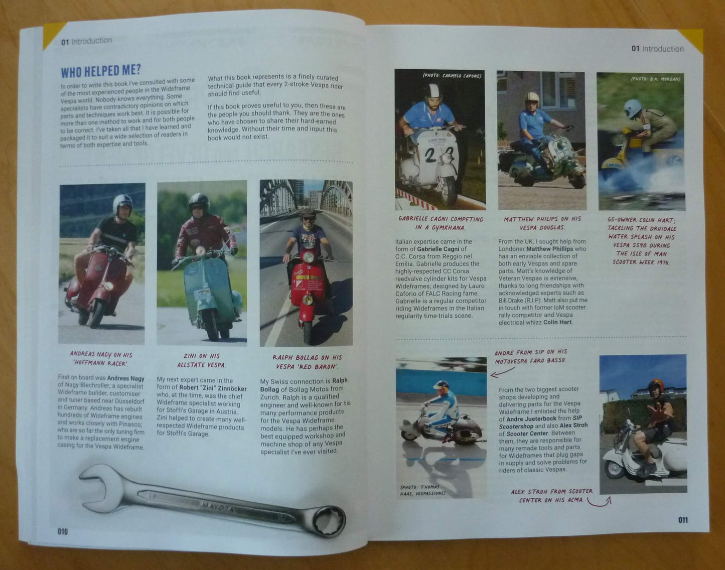 Book "Vespa Tecnica 1, models from 1946 > 1955