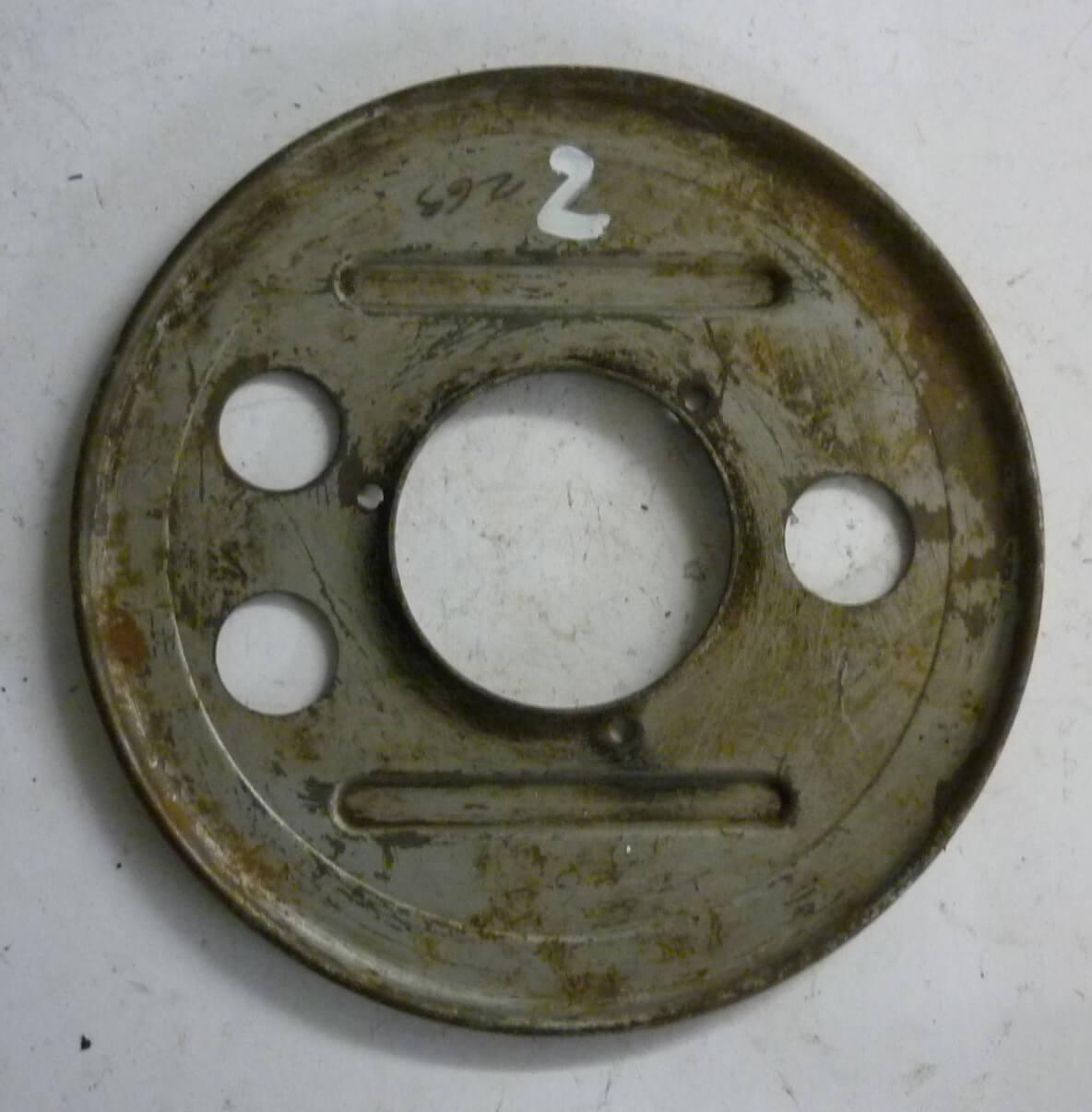 Staubschutzblech, Hinten, 10", 2 Bolzen, Vespa 125 / 150 / 200, Gebraucht