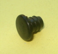 Plug for spare wheel holes, black, Vespa 125 / 150 / 180 / 200
