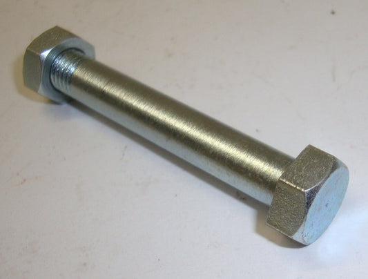 Schraube mit Mutter, Stoßdämpfer, hinten, unten, verzinkt, Vespa ab 1963