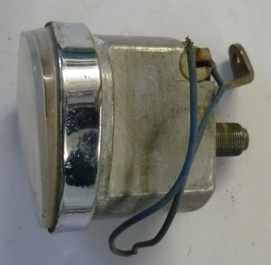 Speedometer, black, >120 km/h, Vespa SS50/90/PV/ET3/ Super/Sprint V/GTR/TS/Rally