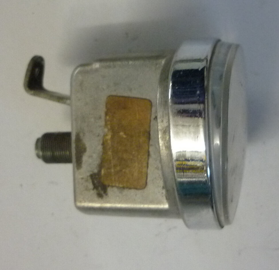 Tacho, VEGLIA Borletti, neues Logo, 120 km/h, 17088 km, Vespa 125 PV - ET3 / 150 Sprint Veloce, Gebraucht