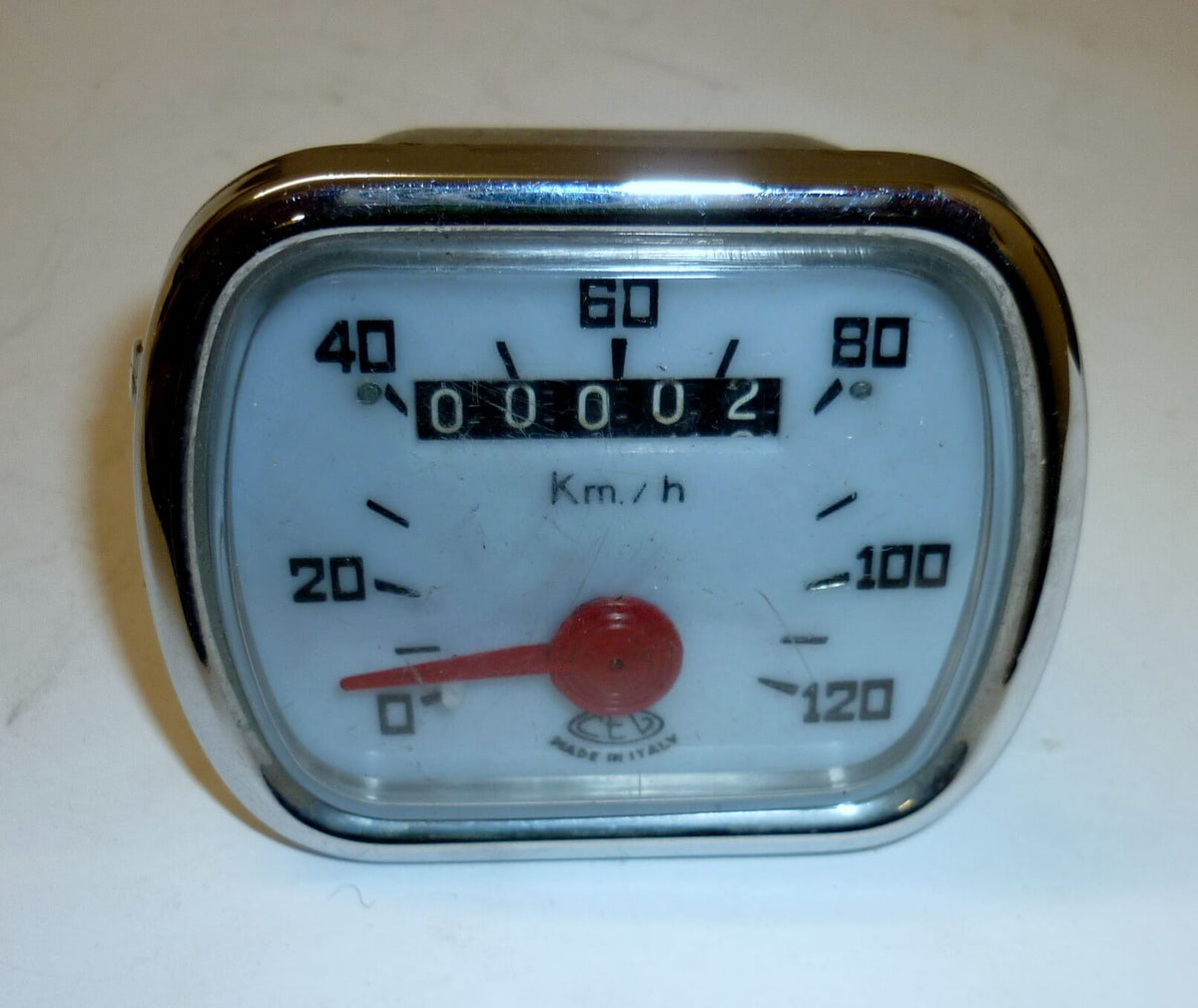 Cev Speedometer Speedometer, > 120 km/h, CEV, Vespa 125 / 150, NOS – Vespa Oldtimerteile