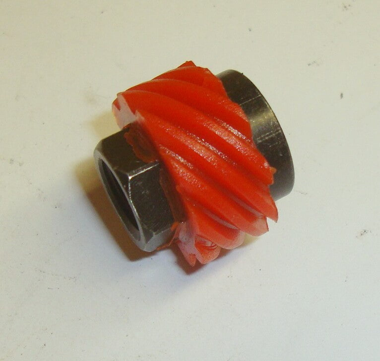 Tachoantrieb, Vorderachse, Z 10, rot, Vespa 50 / 90 / 100 / 125 PV - ET3 / PK