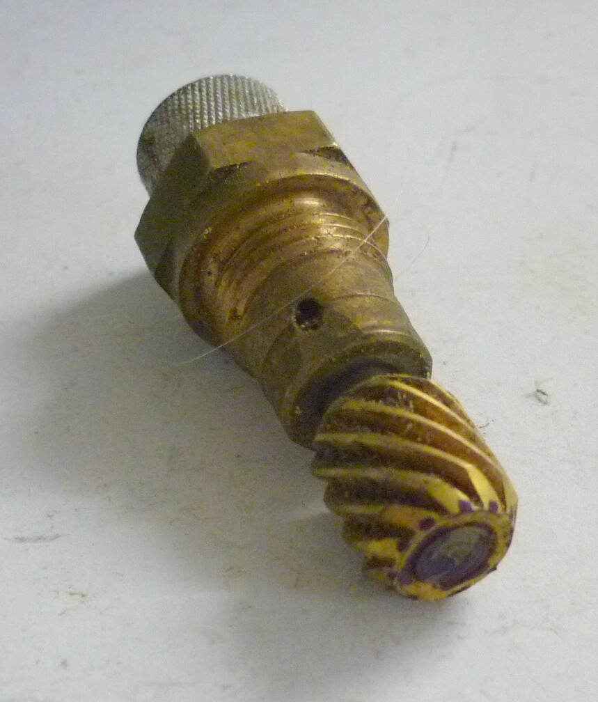 Tachoantrieb, Tachoritzelführung, Messing, 11 Zähne, Vierkant 2,7 mm, Vespa 125 / 150, NOS