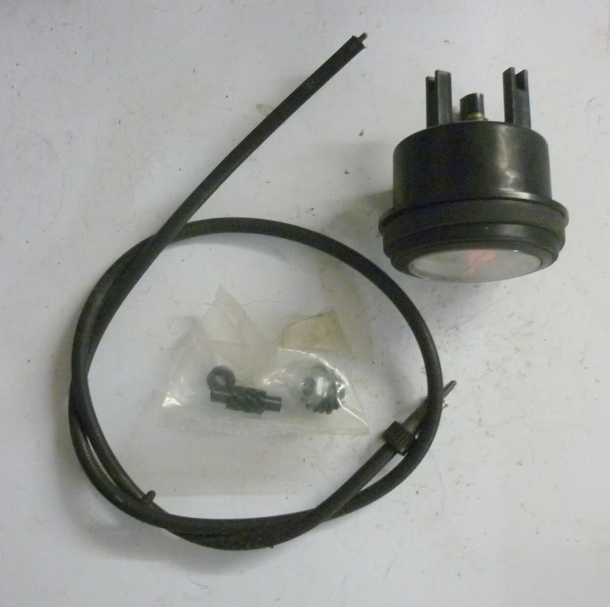 Tachometerset, C.E.V. FFRATELLI PAGANI, > 120 km/h, 00000 km , Vespa PK 50 / 80 / 125, NOS