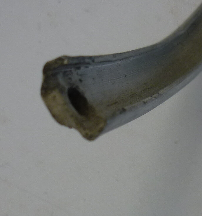 External aluminium beanding,  right side, Vespa 125 VNB1T 064812> VNB2T