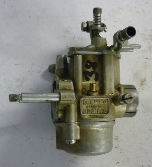 Carburettor 4, DELL'ORTO, SHB 16.10, flat slider, Vespa 50 /​ N /​L /​ R /​ Special