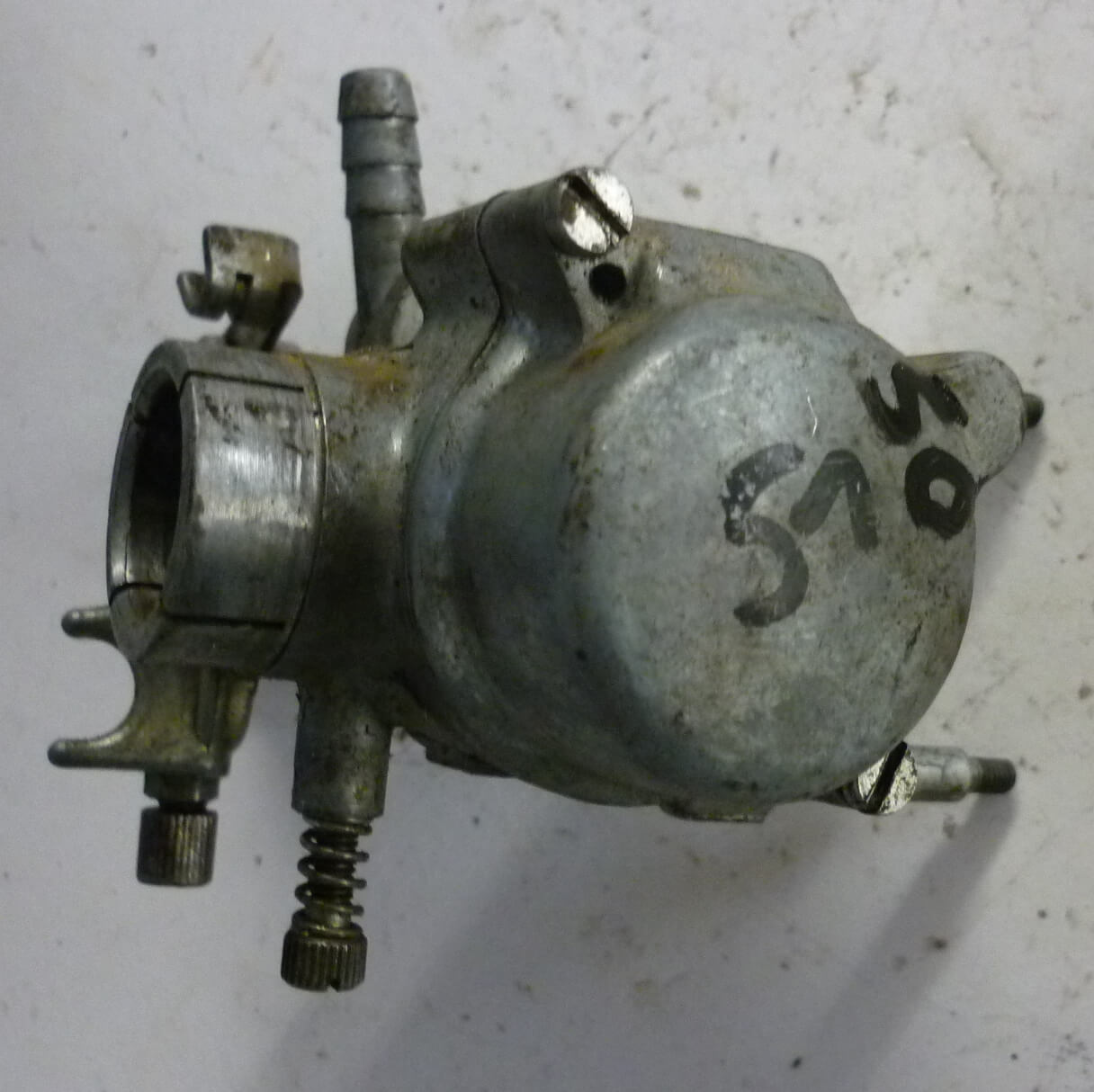 Carburettor 78, DELL'ORTO, SHB 16.10, flat slider, Vespa 50 /​ N /​L /​ R /​ Special