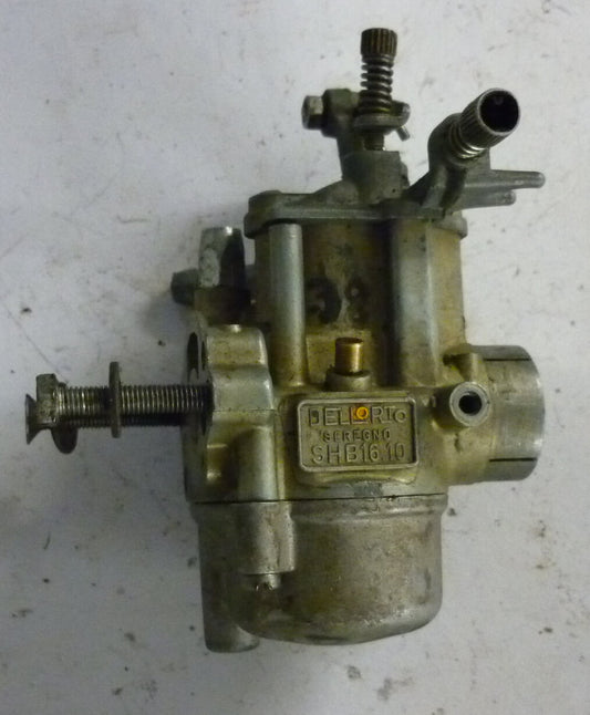 Carburettor 9, DELL'ORTO, SHB 16.10, flat slider, Vespa 50 /​ N /​L /​ R /​ Special