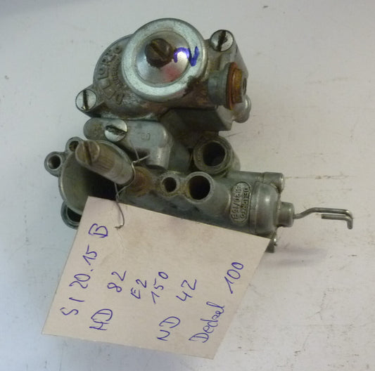 Vergaser, DELL'ORTO, SI 20.15 B, Vespa 125 VNB