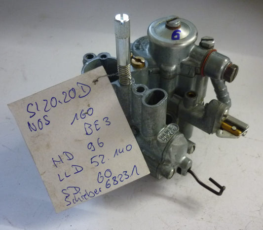 Vergaser, DELL'ORTO, SI 20.20 D, Vespa 150, NOS