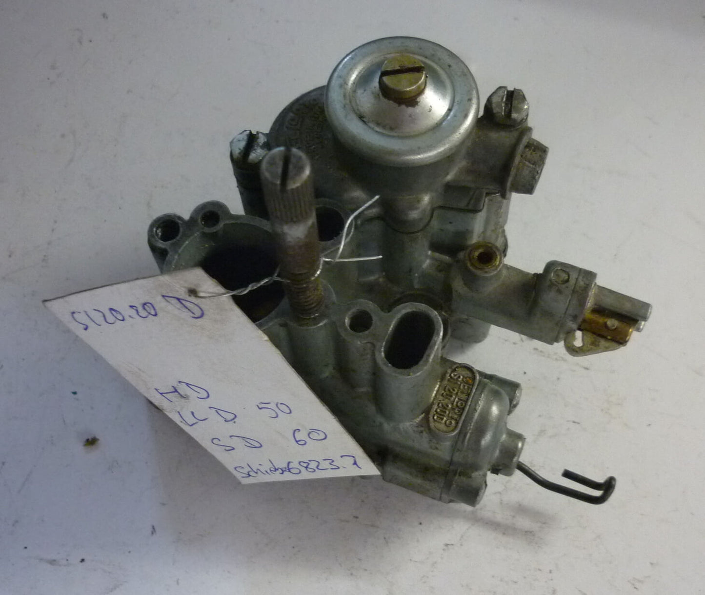 Vergaser, DELL'ORTO, SI 20.20 D, Vespa 150