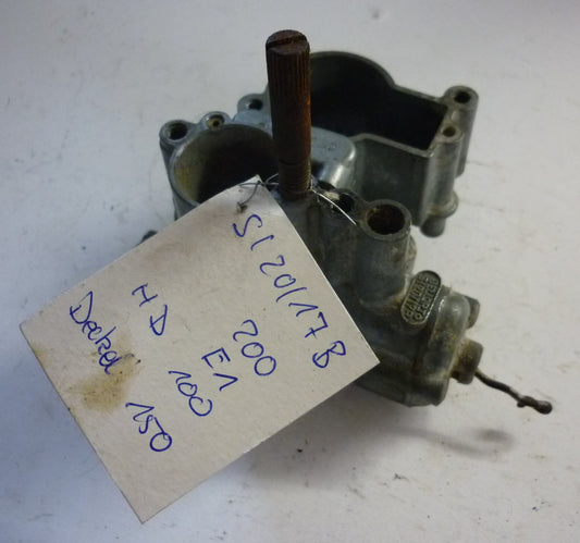 Vergaser, ohne Schmimmerkammerdeckel, DELL'ORTO, SI 20.17 B, Vespa 150 VBB / VGLA