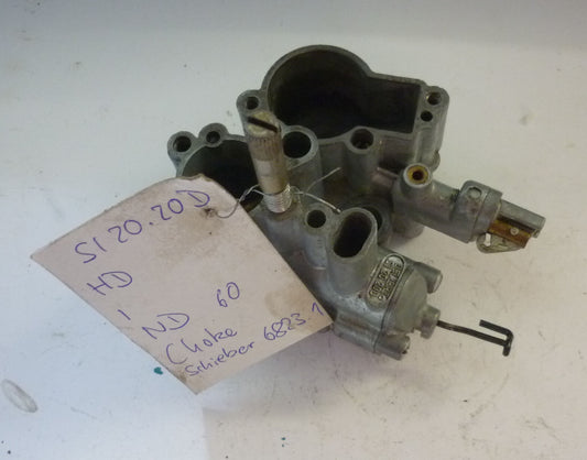 Vergaser, ohne Schmimmerkammerdeckel, DELL'ORTO, SI 20.20 D, Vespa 150