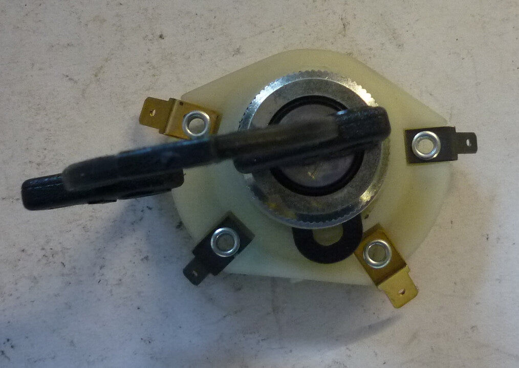 Ignition lock, CIF - ZADI, 4 connections, VESPA PX PE - PX PE ARCOBALENO