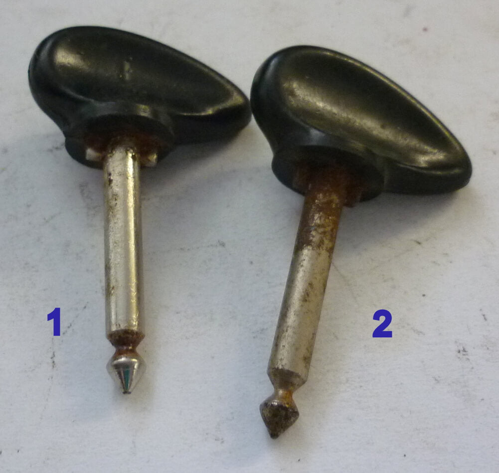 Zündschlüssel, Vespa 150 GS 1 / T 3, Gebraucht, Patina