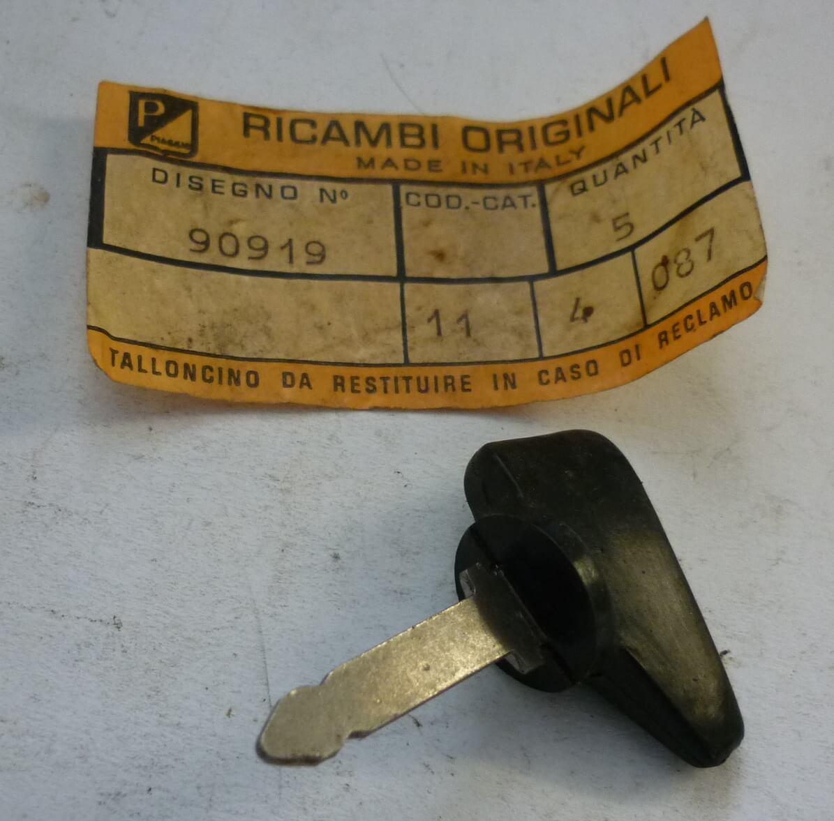 Zündschlüssel, Vespa 180 SS VSC1T, NOS