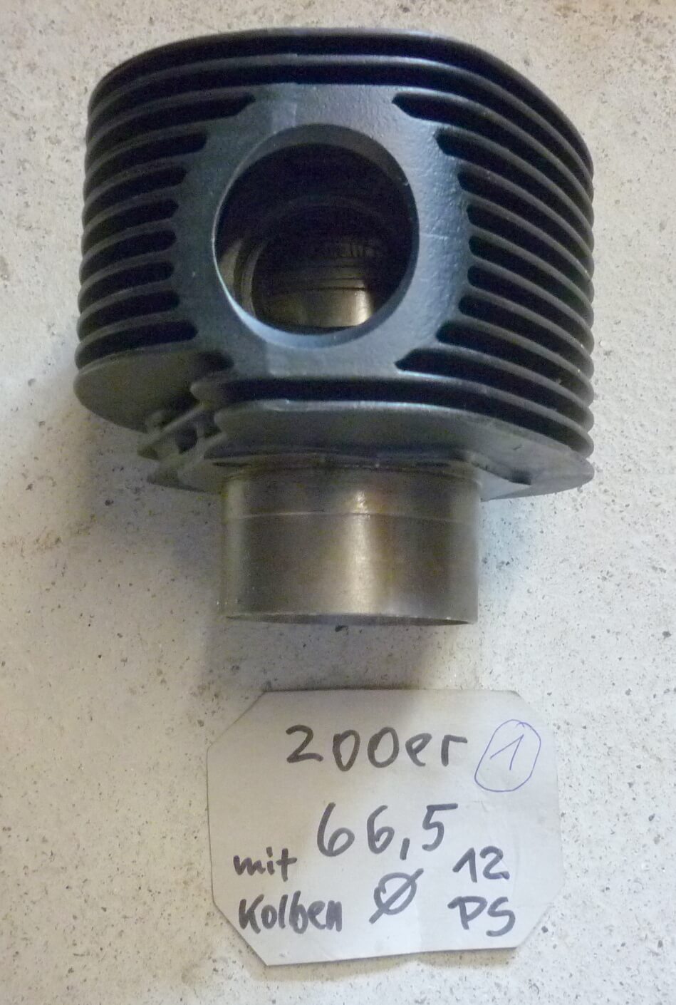 Zylinderkit 1, PIAGGIO, 66,5 mm, Vespa Rally / PX 200